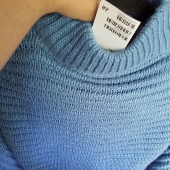 H&M Blue Oversized Chunky Sweater - Picture 5 of 5